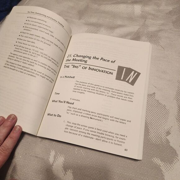 Icebreaker Meeting Team Building Book of Games and Ideas. NEW - Picture 4 of 4